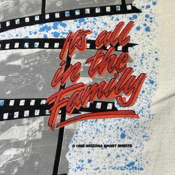 Mark Kinser Wirtgen Durst Goodyear Racing Autographed Medium T-Shirt Made In USA - Picture 11 of 12